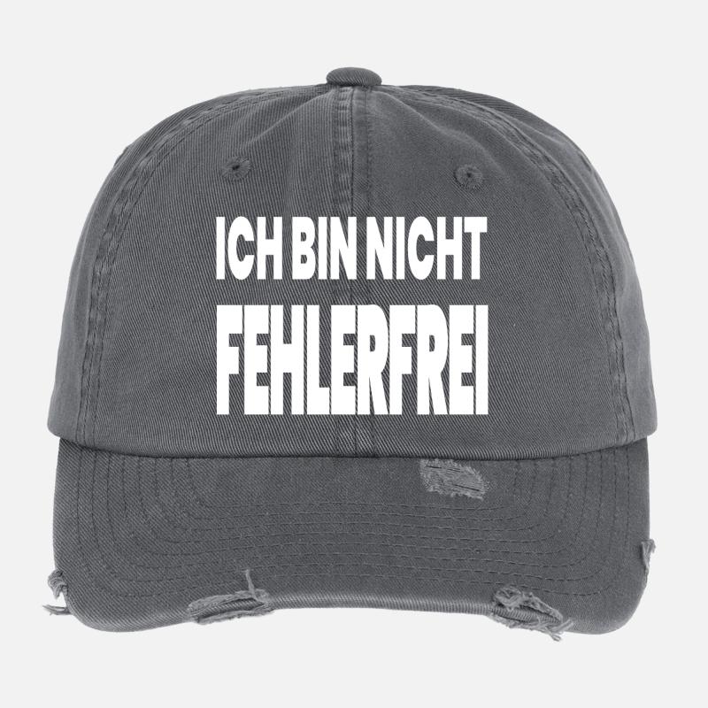 Fehlerfrei Flexfit Vintage Destroyed Cap