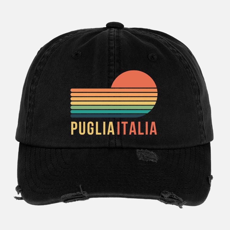 Apulien, Italien Flexfit Vintage Destroyed Cap