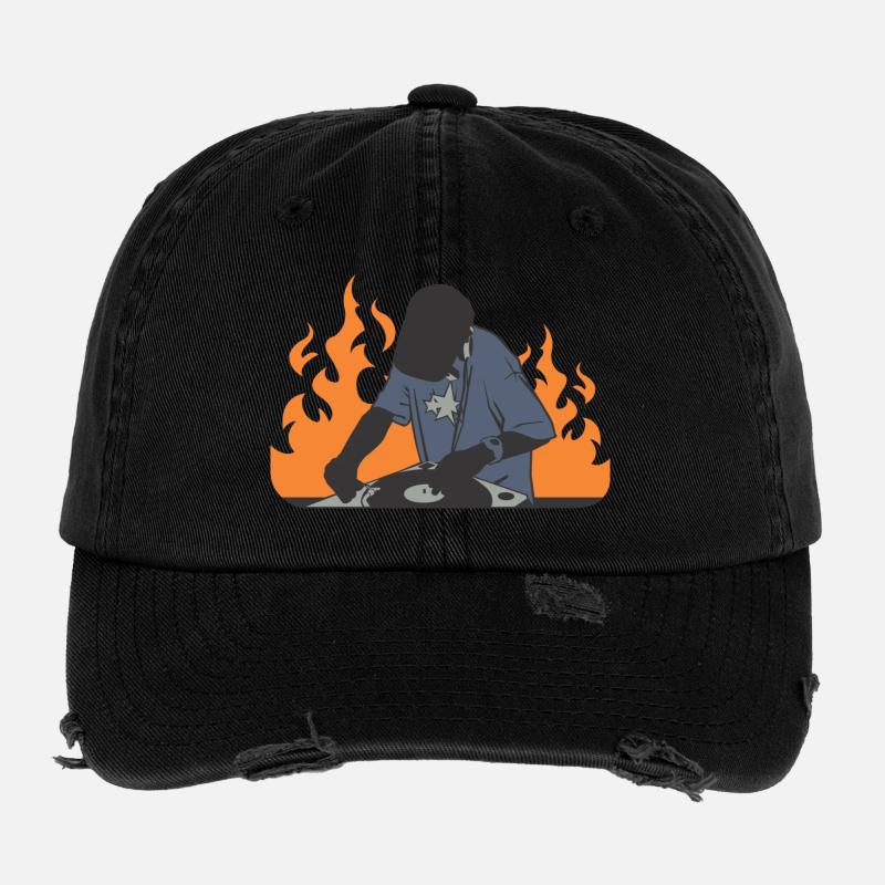 Deejay Low Profile Destroyed Cap