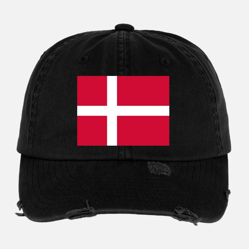 Danemark Casquette vintage effet usé Flexfit