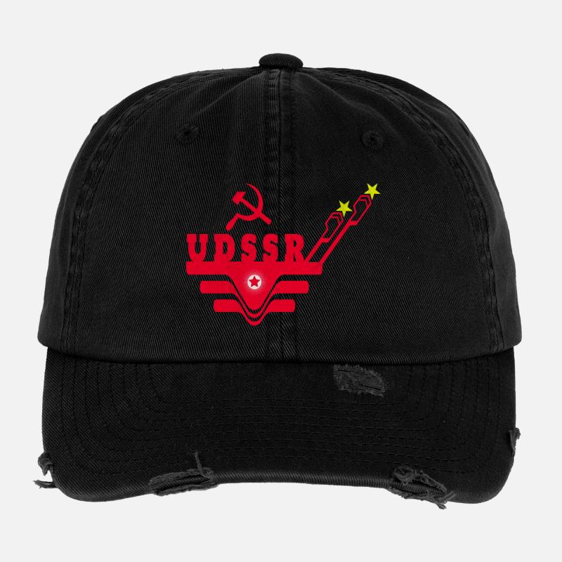 URSS / Cadeau / Idée de cadeau Casquette vintage effet usé Flexfit