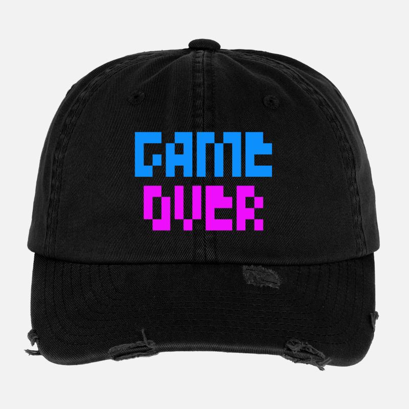 Game Over Flexfit Vintage Destroyed Cap