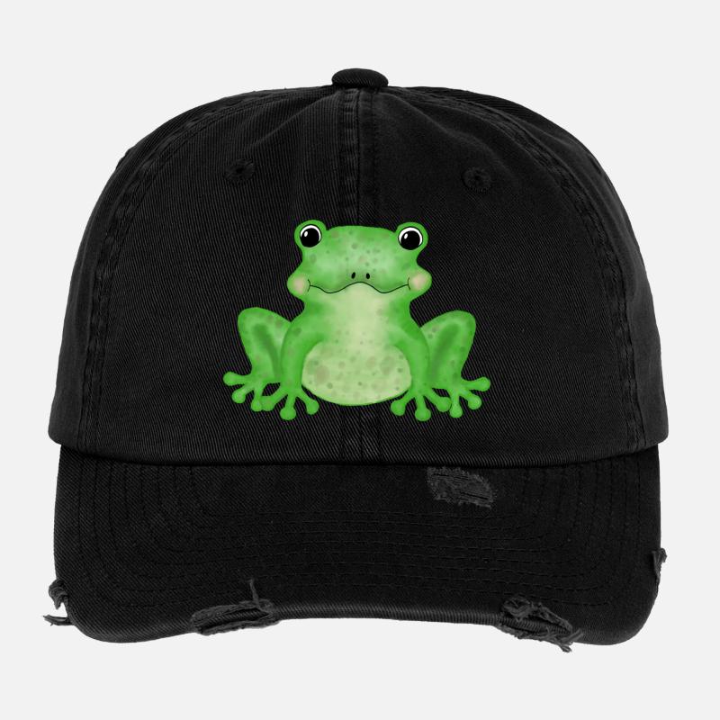 Frosch Flexfit Vintage Destroyed Cap