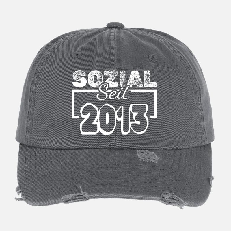 since 2013 Flexfit Vintage Destroyed Cap