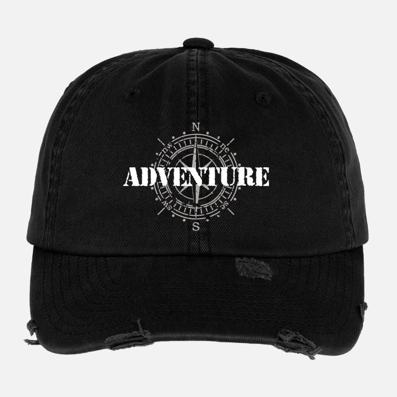 Abenteuer Flexfit Vintage Destroyed Cap
