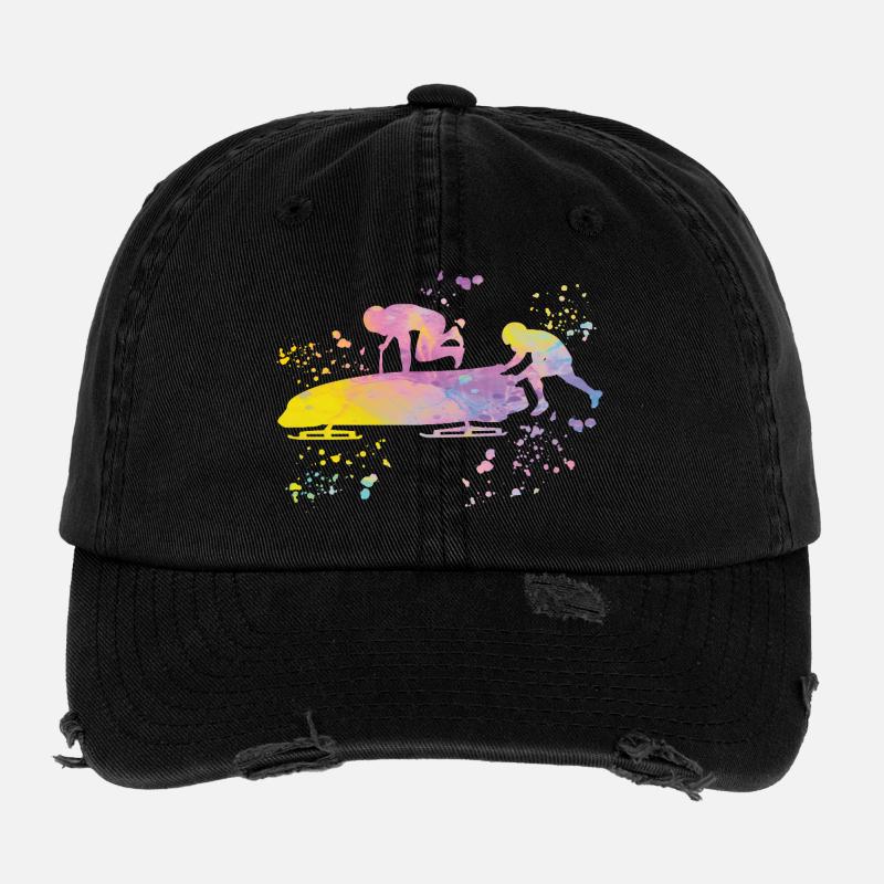 Bob Team Anschieber Bob Flexfit Vintage Destroyed Cap