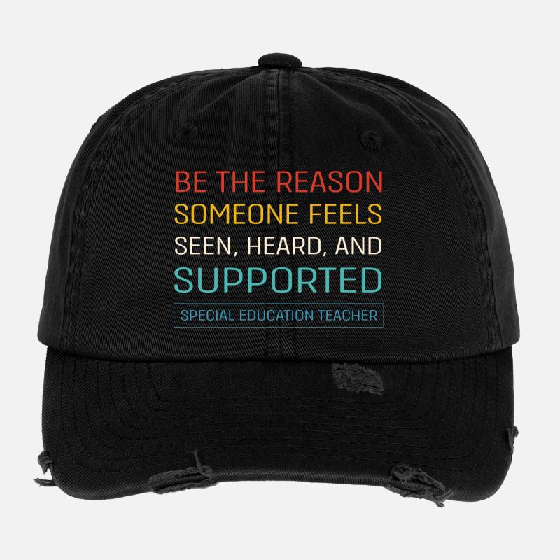 Pédagogue en éducation spécialisée Casquette vintage effet usé Flexfit