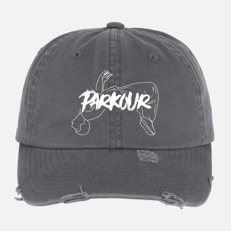 Parkour Casquette vintage effet usé Flexfit