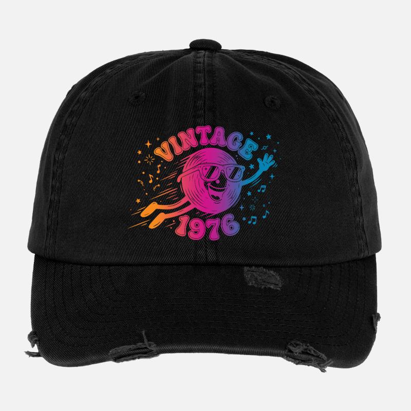 Vintage 1976 Flexfit Vintage Destroyed Cap