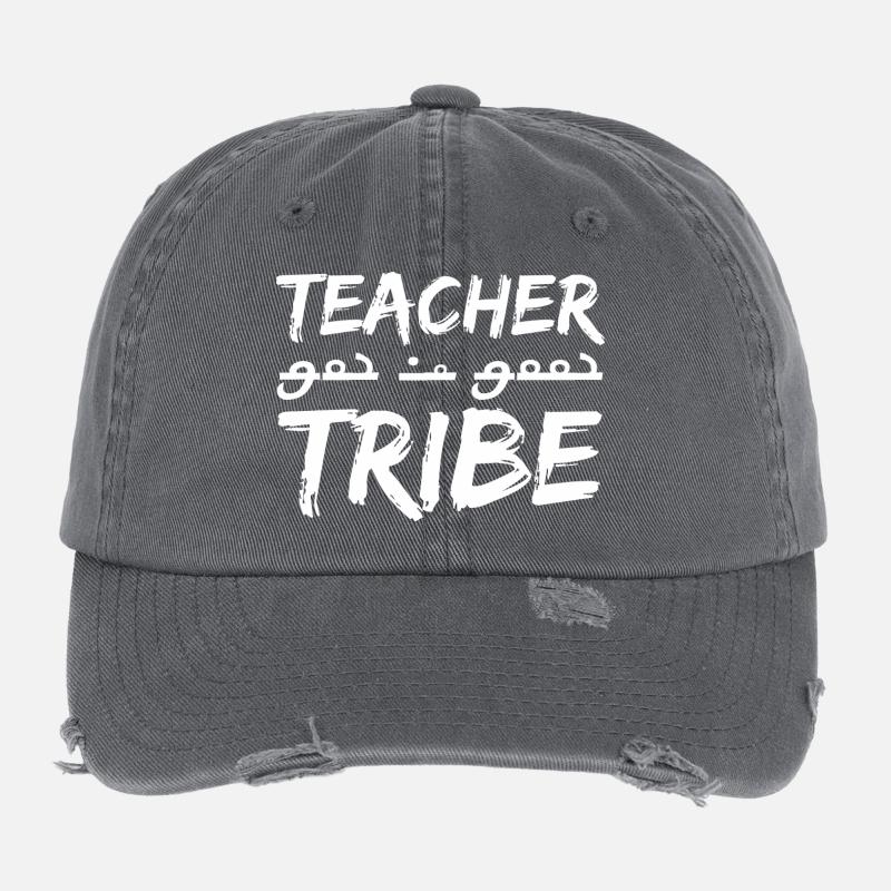 Tribu des enseignants Casquette vintage effet usé Flexfit