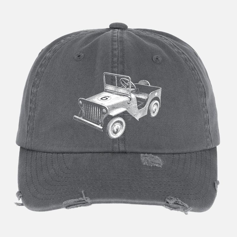 Caisse à savon Casquette vintage effet usé Flexfit