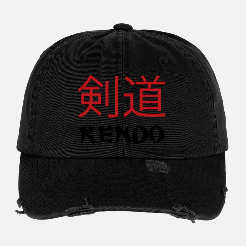 Kendo Casquette vintage effet usé Flexfit