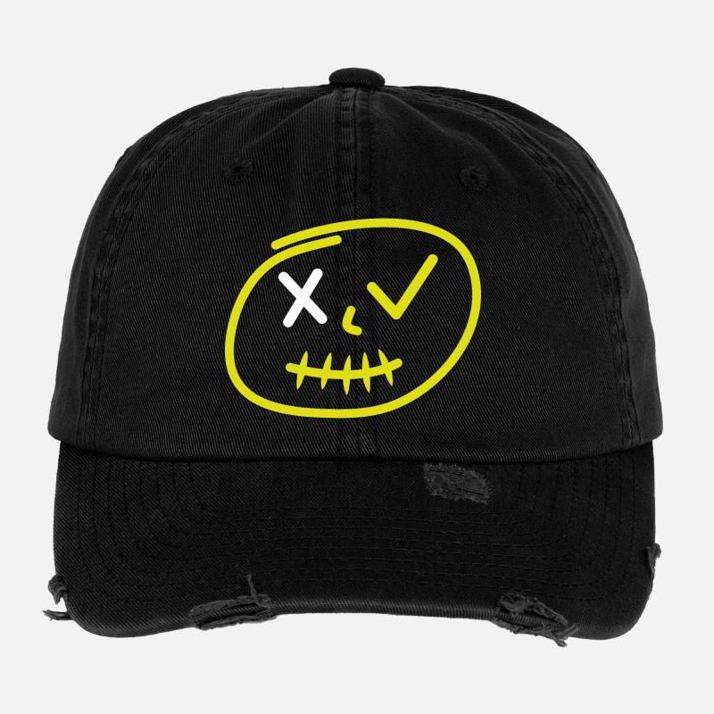 Trend Face Flexfit Vintage Destroyed Cap