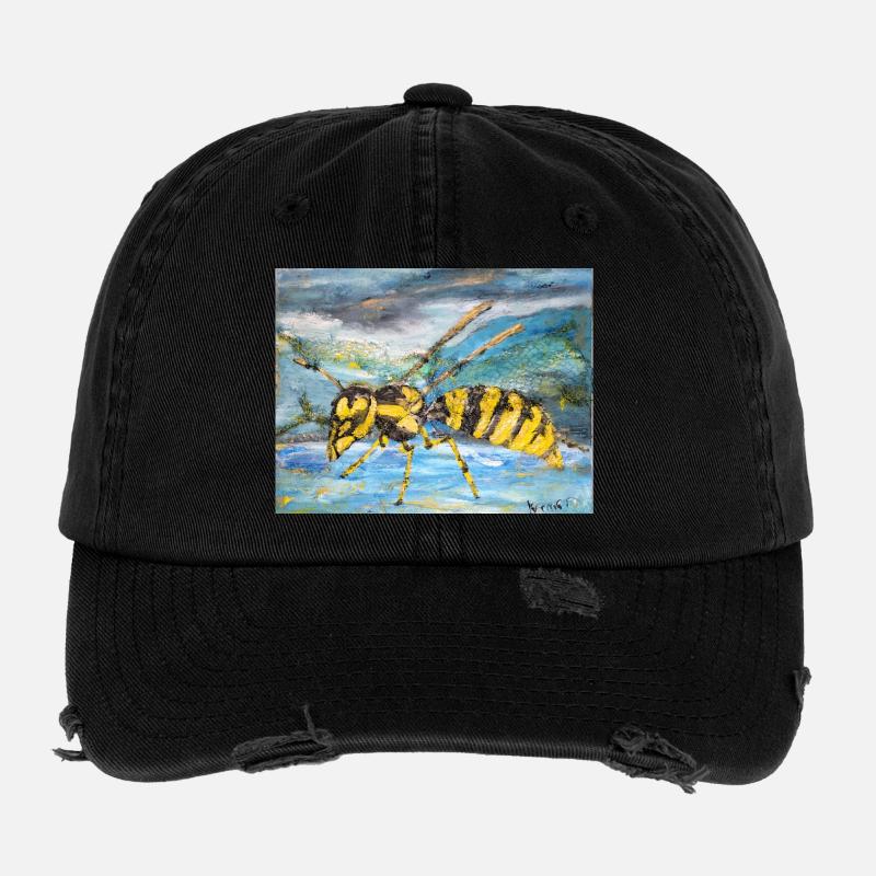 Guêpe Casquette vintage effet usé Flexfit