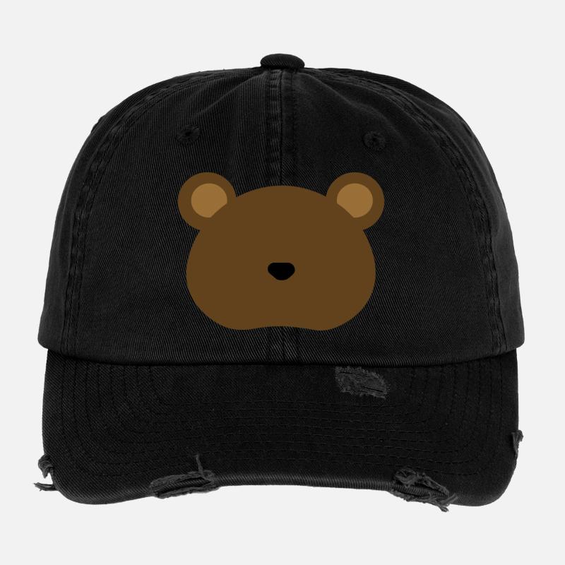 Grizzly Bear Flexfit Vintage Destroyed Cap