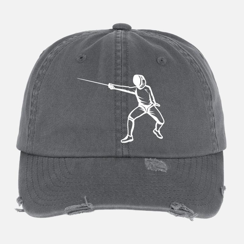 Fechter Skizze Flexfit Vintage Destroyed Cap