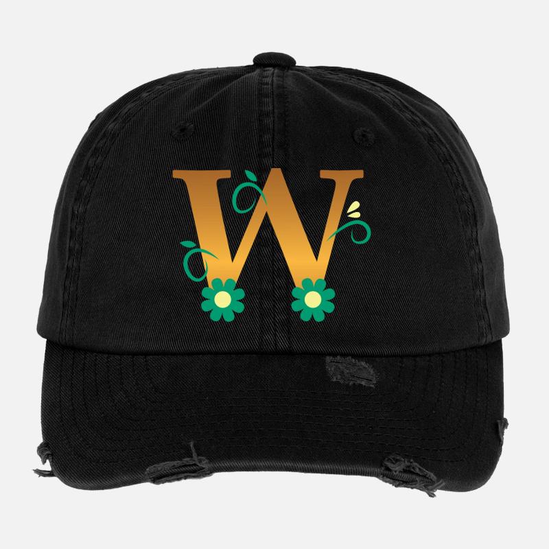 W Flexfit Vintage Destroyed Cap