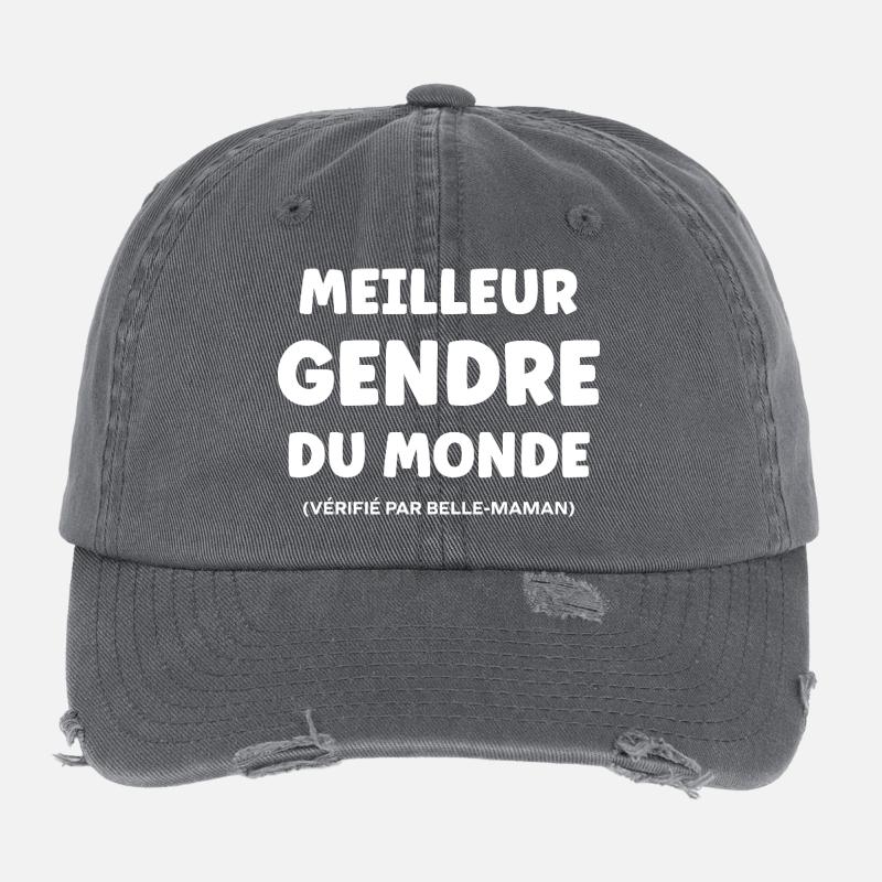 gendre Casquette vintage effet usé Flexfit