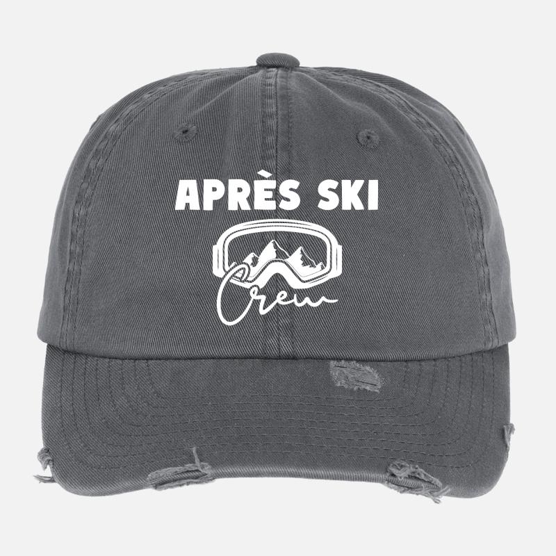 Après Ski Crew Apres Ski Party Casquette vintage effet usé Flexfit