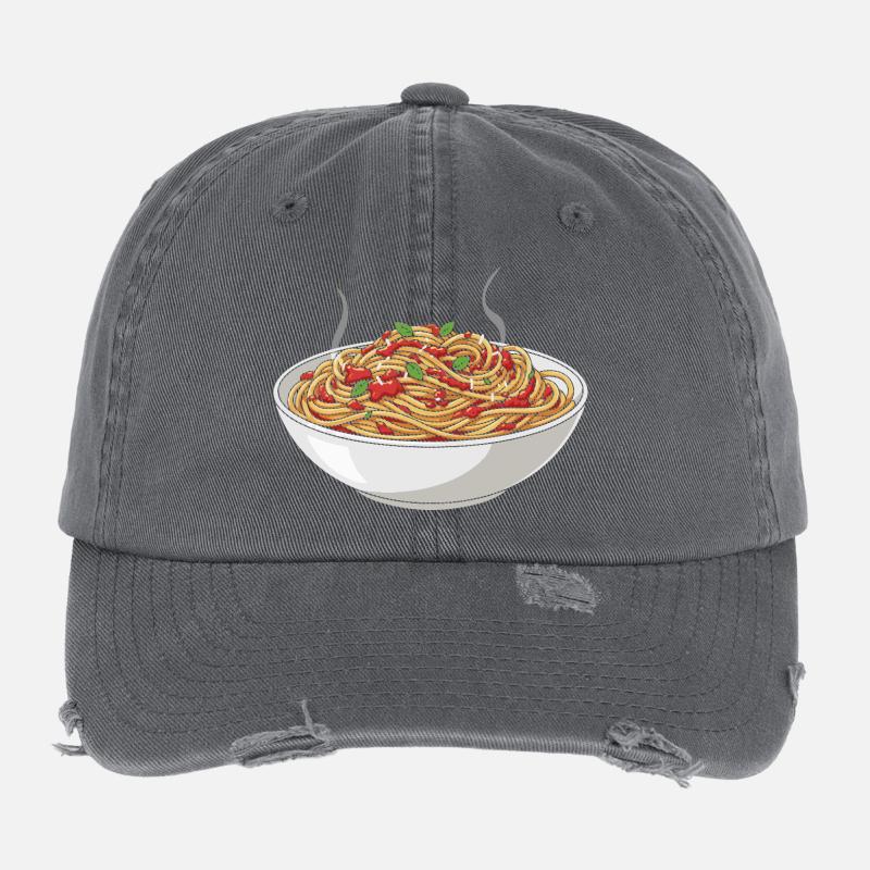Spaghetti Dampftraum Flexfit Vintage Destroyed Cap