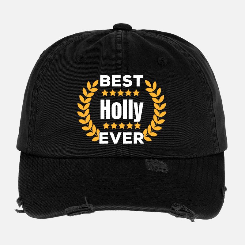 Meilleur cadeau de nom de légende de Houx de tous les temps Casquette vintage effet usé Flexfit