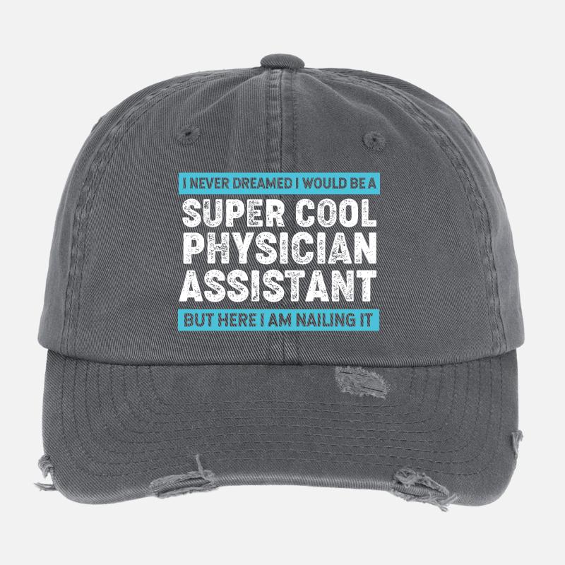 Physician Assistant Nursing MFA PA Flexfit Vintage Destroyed Cap