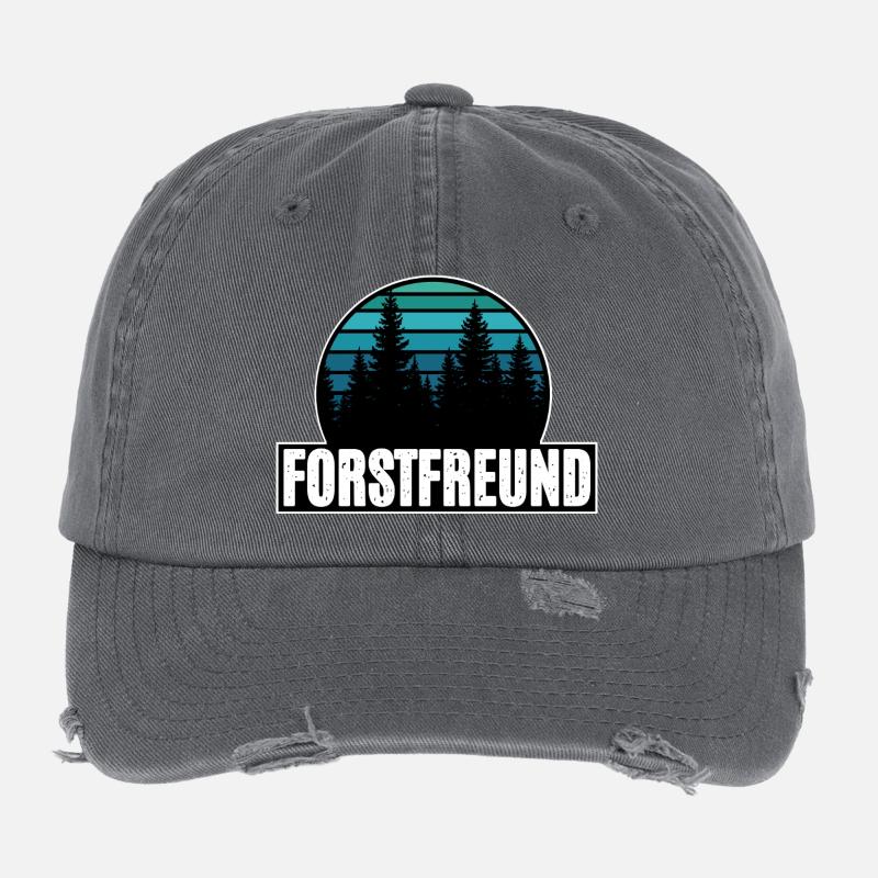 Forst Freund Flexfit Vintage Destroyed Cap