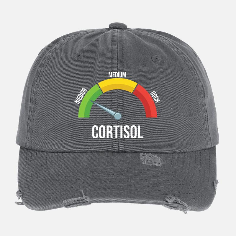 Cortisol Meter Flexfit Vintage Destroyed Cap