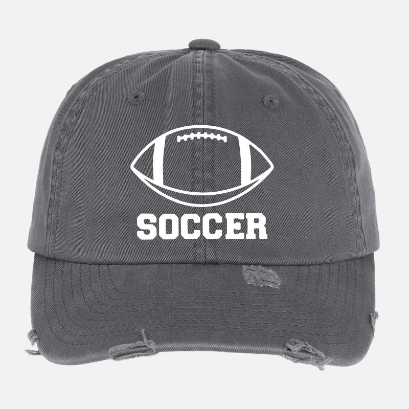 Maillot de football de JD Casquette vintage effet usé Flexfit