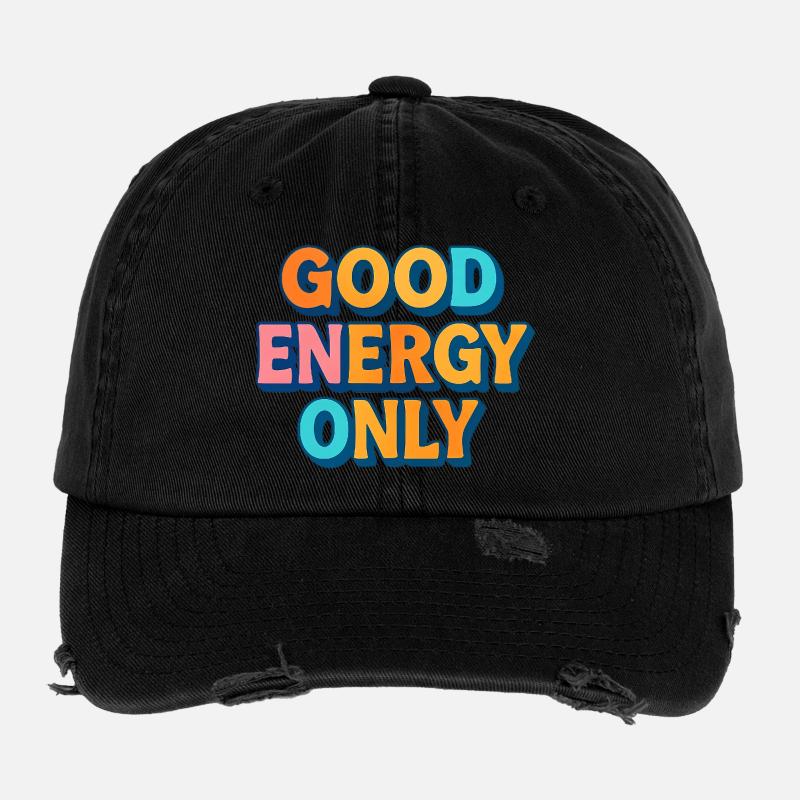 Good - Flexfit Vintage Destroyed Cap - black