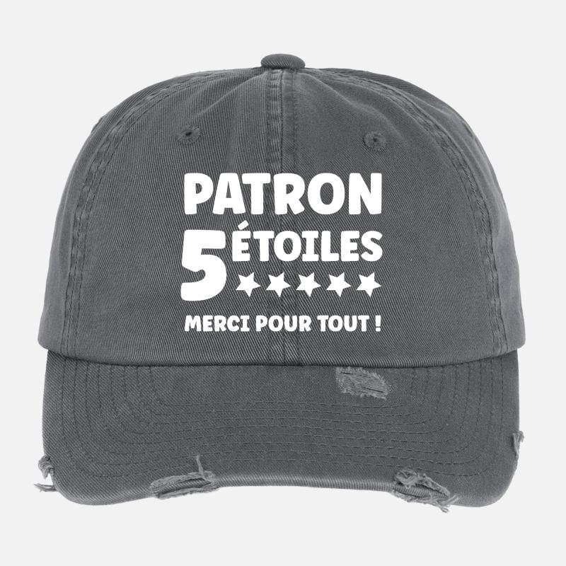 patron Casquette vintage effet usé Flexfit