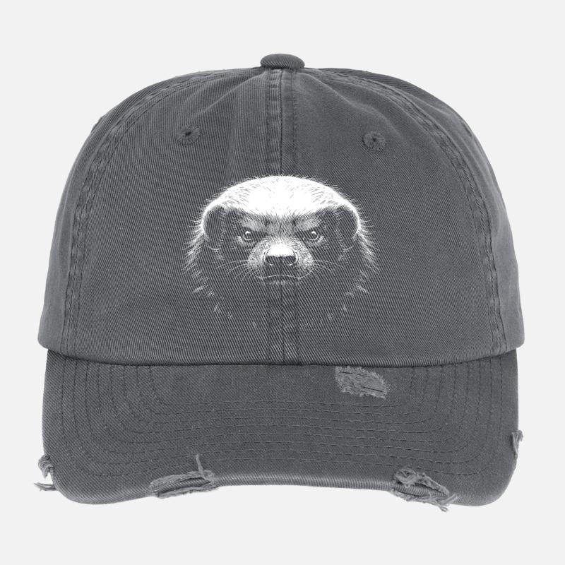 Ratel Casquette vintage effet usé Flexfit