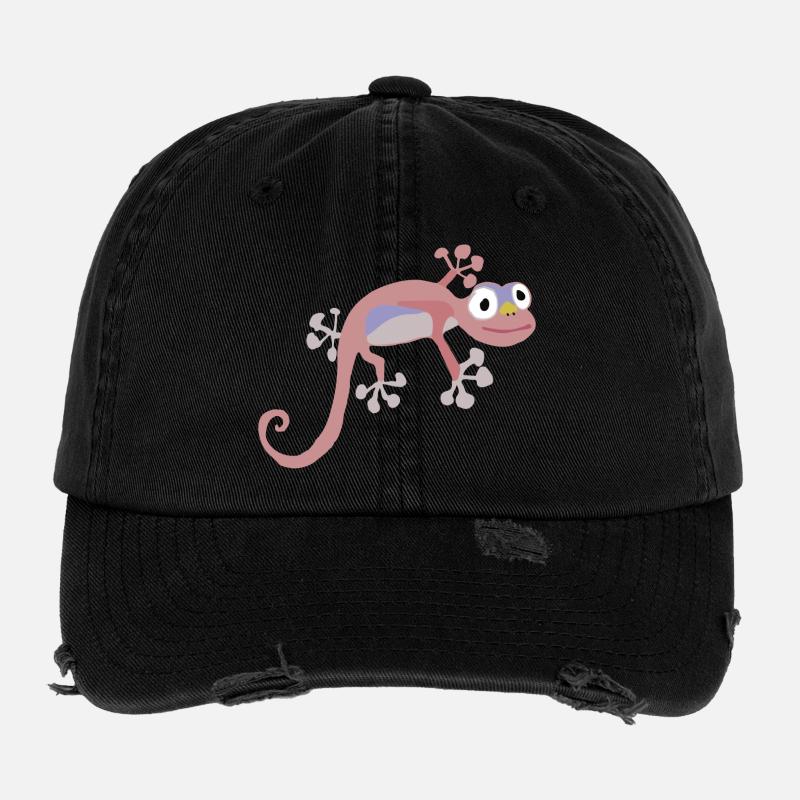 rangei mam - Flexfit Vintage Destroyed Cap - black
