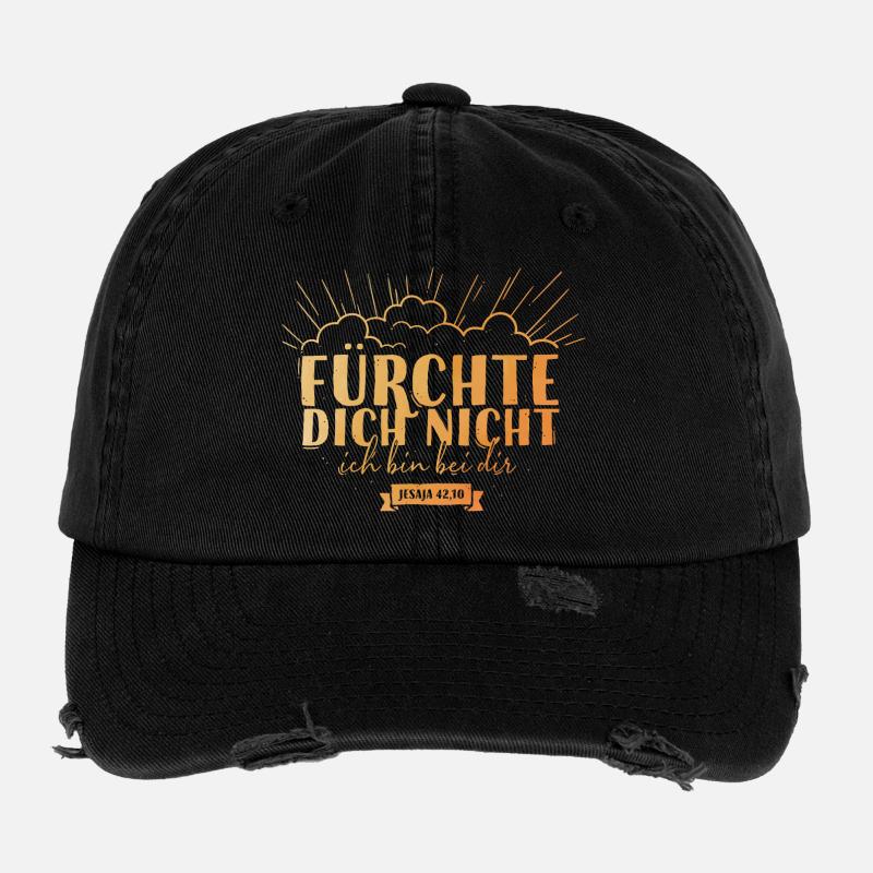 Fürchte dich nicht Flexfit Vintage Destroyed Cap