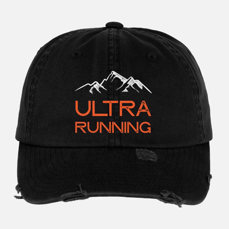 Ultra Running Flexfit Vintage Destroyed Cap