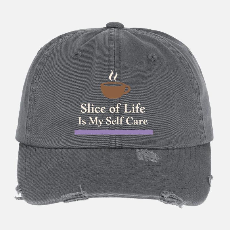 Anime-introvert Weeb Stubenhocker Flexfit Vintage Destroyed Cap