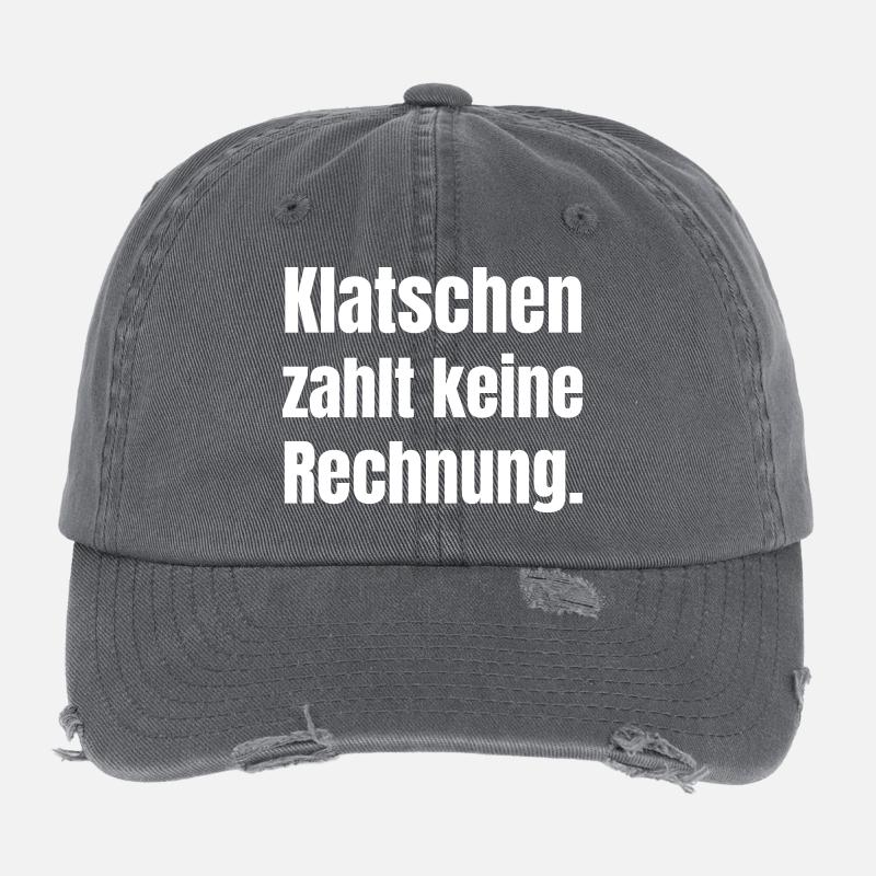 Clapping doesn't pay a bill Flexfit Vintage Destroyed Cap