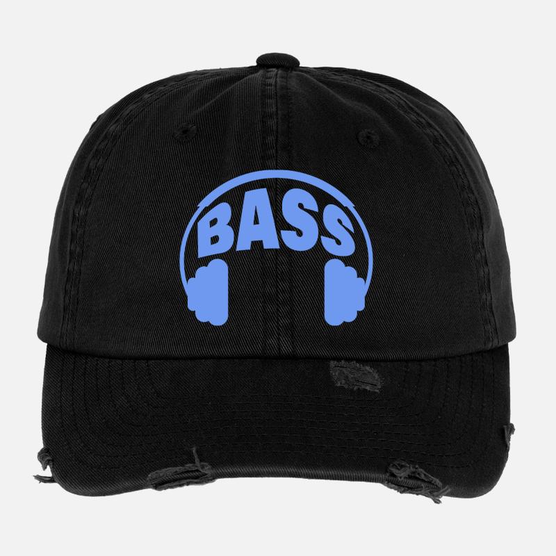 BASS Flexfit Vintage Destroyed Cap