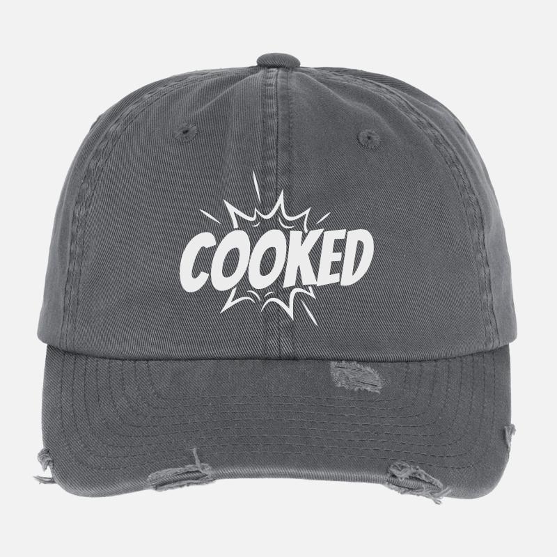 Style Comic Explosif Cuit Casquette vintage effet usé Flexfit