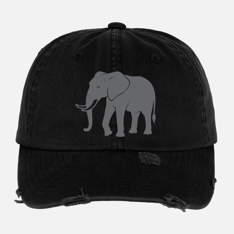 Elefant Flexfit Vintage Destroyed Cap
