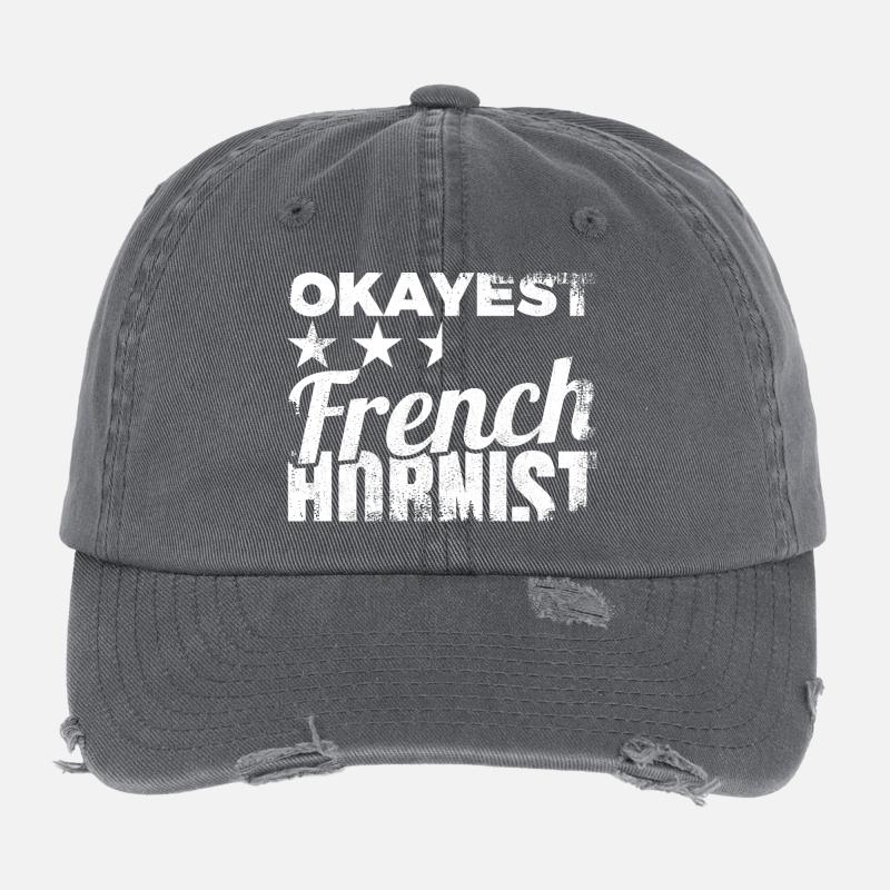 Coriste moyen Casquette vintage effet usé Flexfit