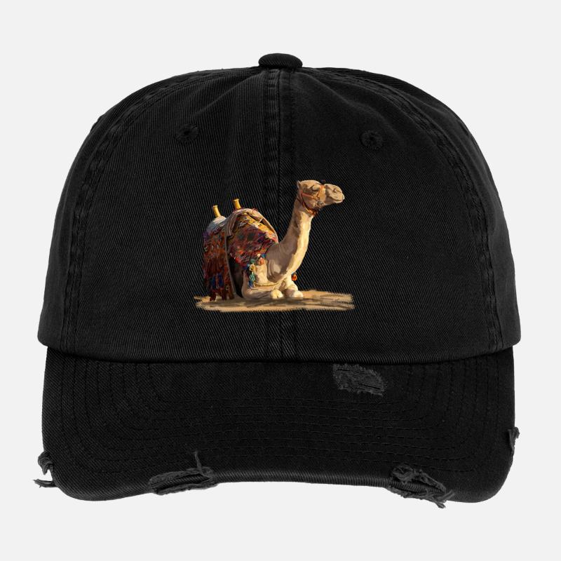 kamel Flexfit Vintage Destroyed Cap