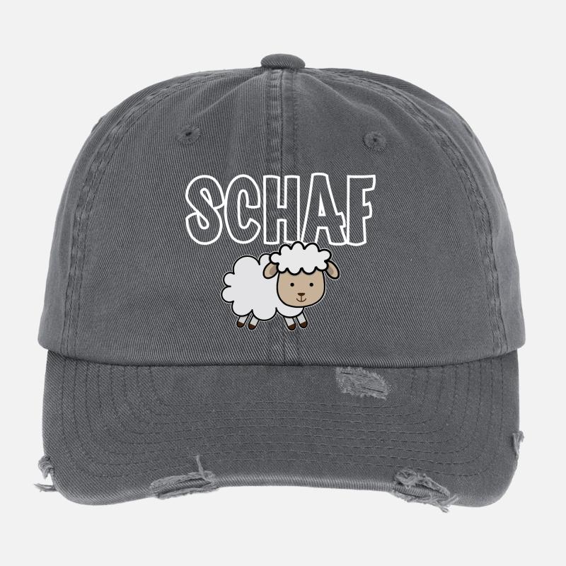 Schaf Flexfit Vintage Destroyed Cap
