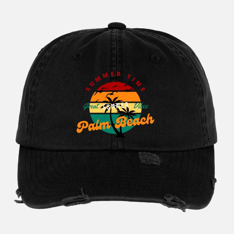 Great Summer Flexfit Vintage Destroyed Cap