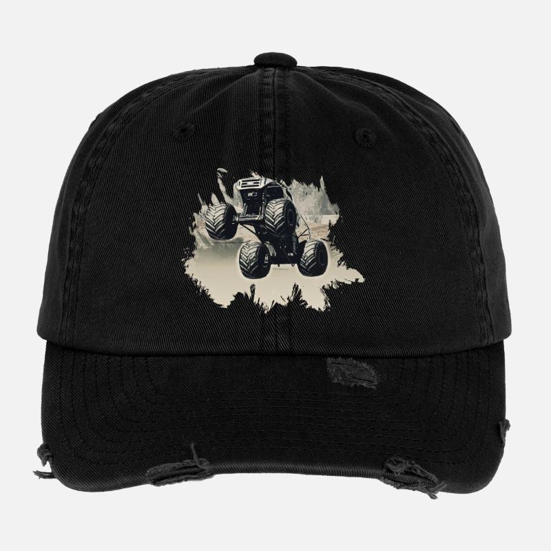 Monstertruck Flexfit Vintage Destroyed Cap