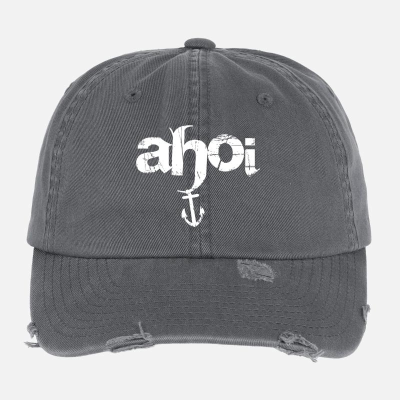 Ahoi Flexfit Vintage Destroyed Cap