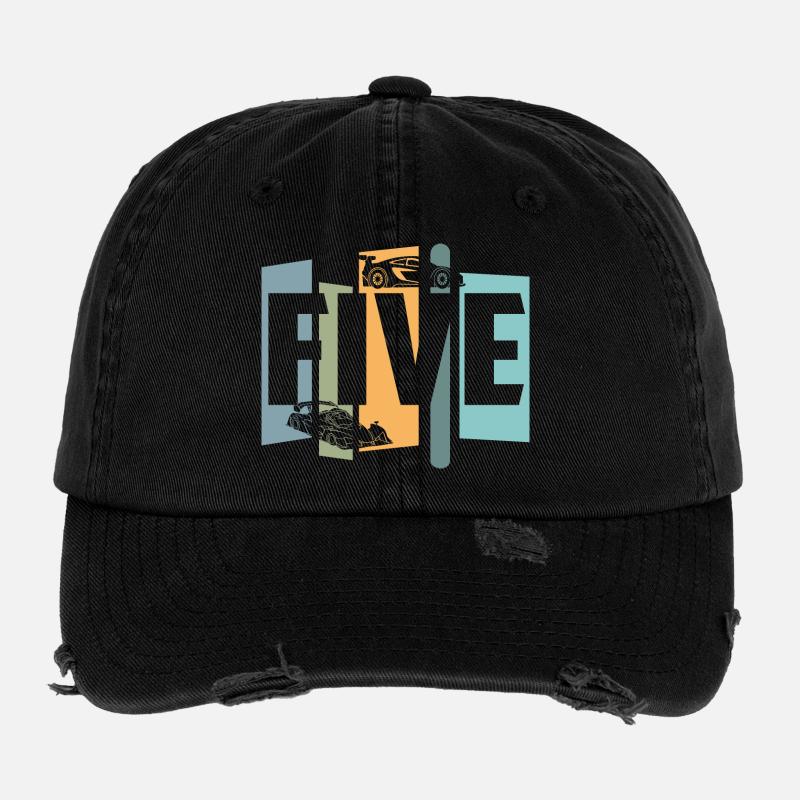Five years old Flexfit Vintage Destroyed Cap