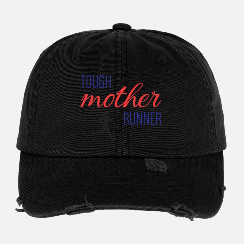Mère coureuse coriace Casquette vintage effet usé Flexfit