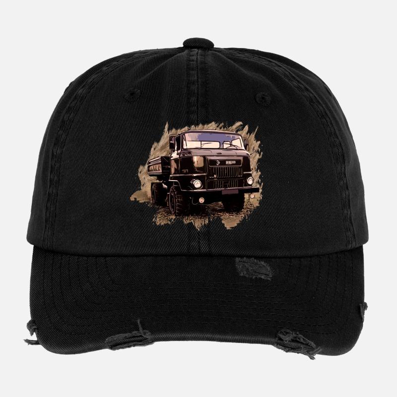 IFA L60 Casquette vintage effet usé Flexfit