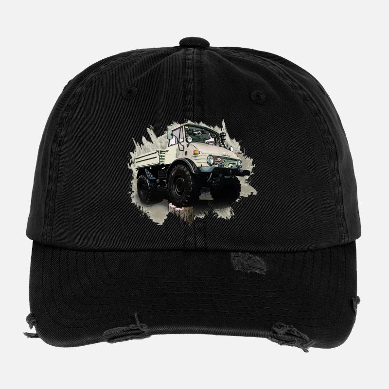 Unimog Oldi Flexfit Vintage Destroyed Cap